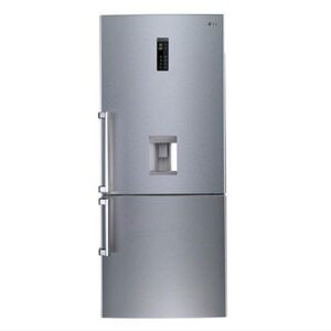 یخچال فریزر بالا پایین ال جی T689 نقره ای