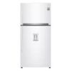 یخچال فریزر بالا پایین ال جی T882 سفید